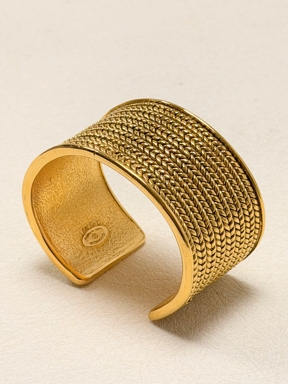 CHANEL Manchette Métal