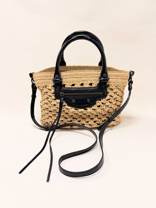 BALENCIAGA Sac Panier Le City Petit