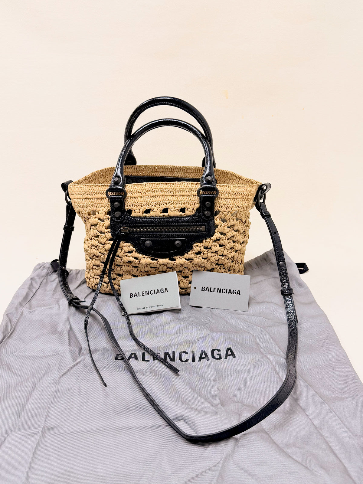 BALENCIAGA Sac Panier Le City Petit
