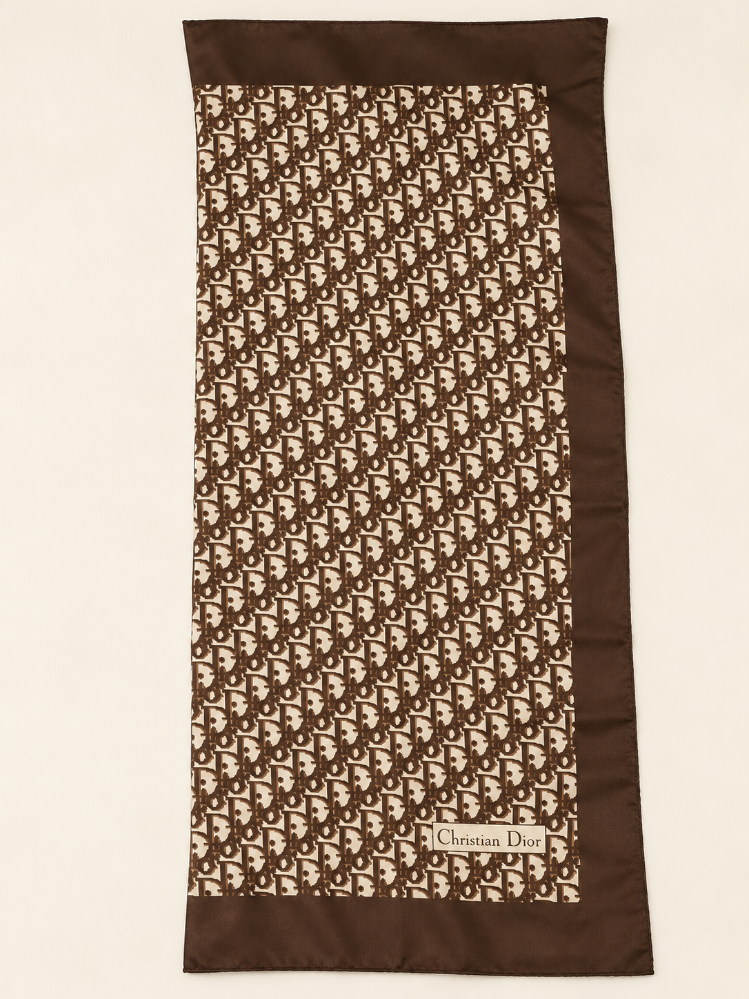 DIOR Oblique Square Scarf in silk