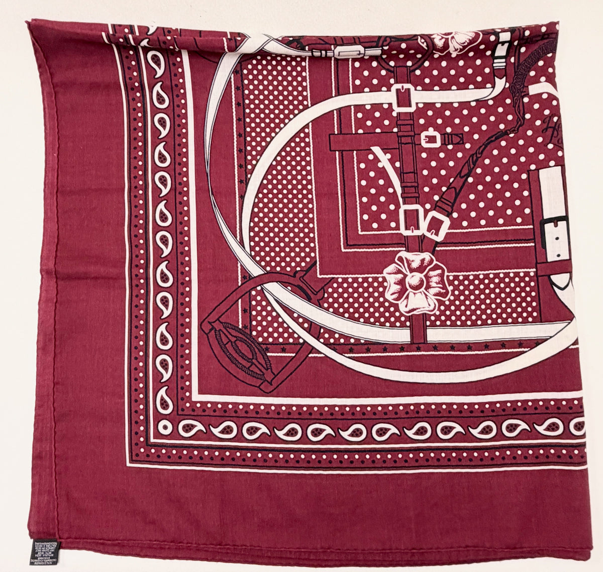 HERMÈS Foulard Grand manège Bandana