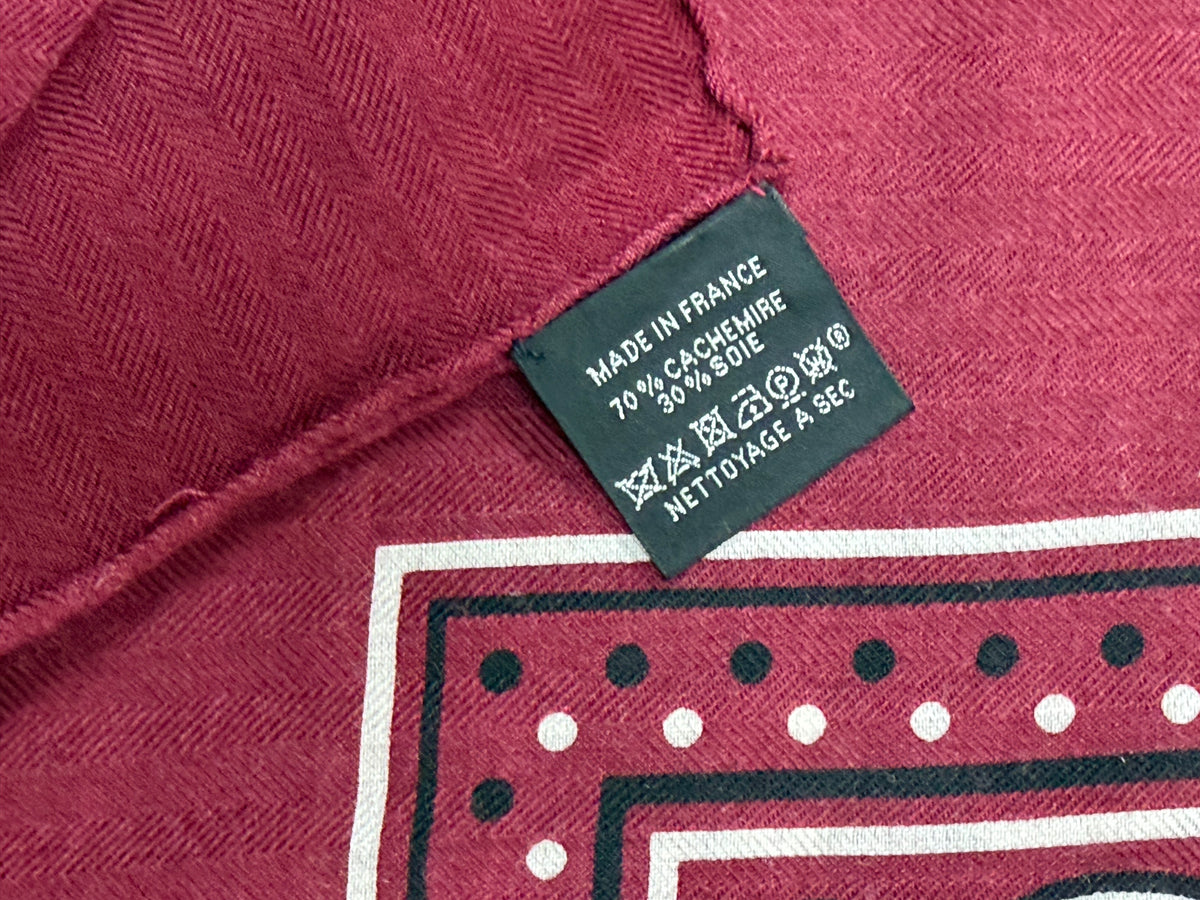 HERMÈS Foulard Grand manège Bandana