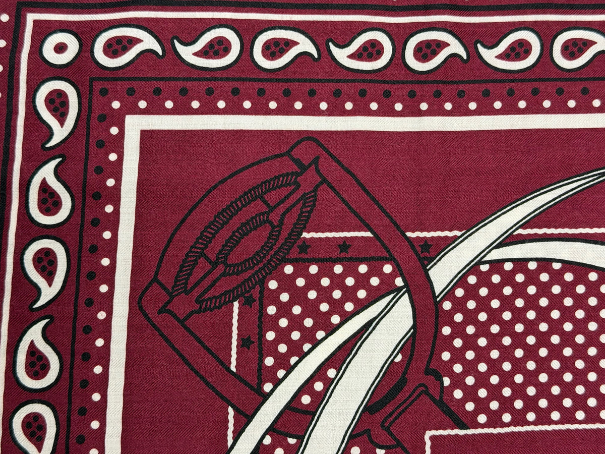 HERMÈS Foulard Grand manège Bandana