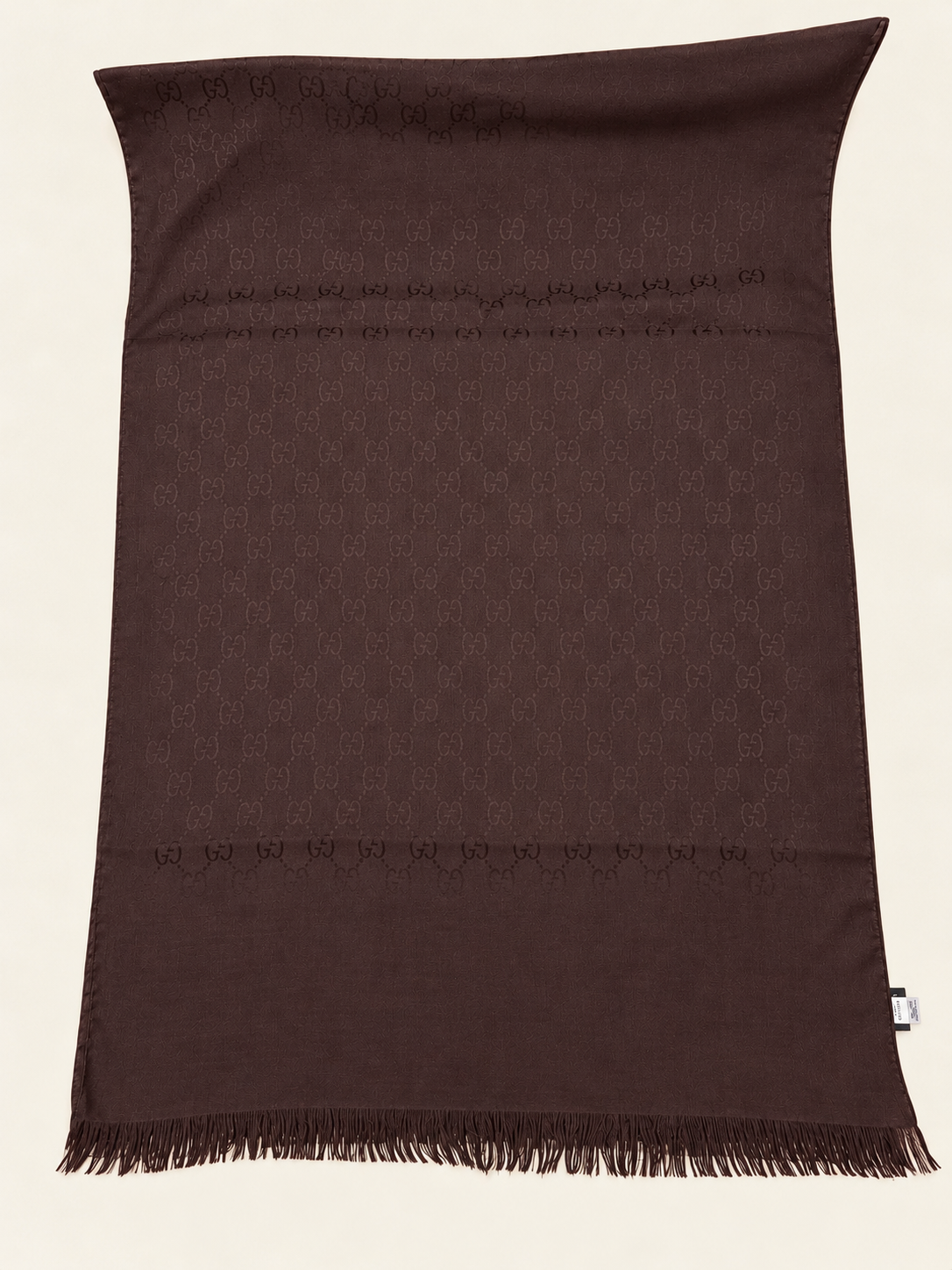 GUCCI Maxi Echarpe en laine