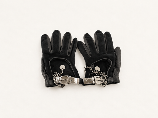 GUCCI  Gants en cuir