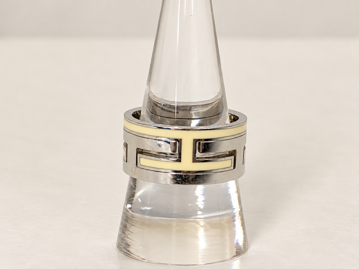 HERMÈS Bague Move Argent