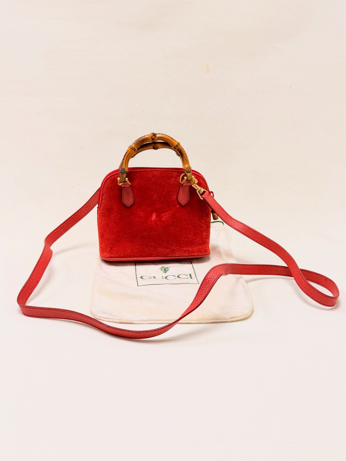 GUCCI Sac Diana Mini Bambou