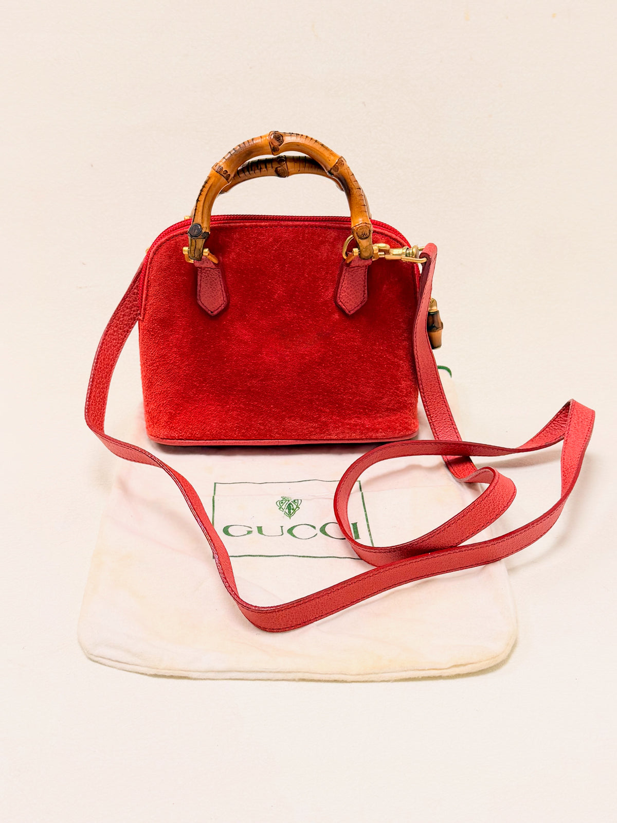 GUCCI Sac Diana Mini Bambou