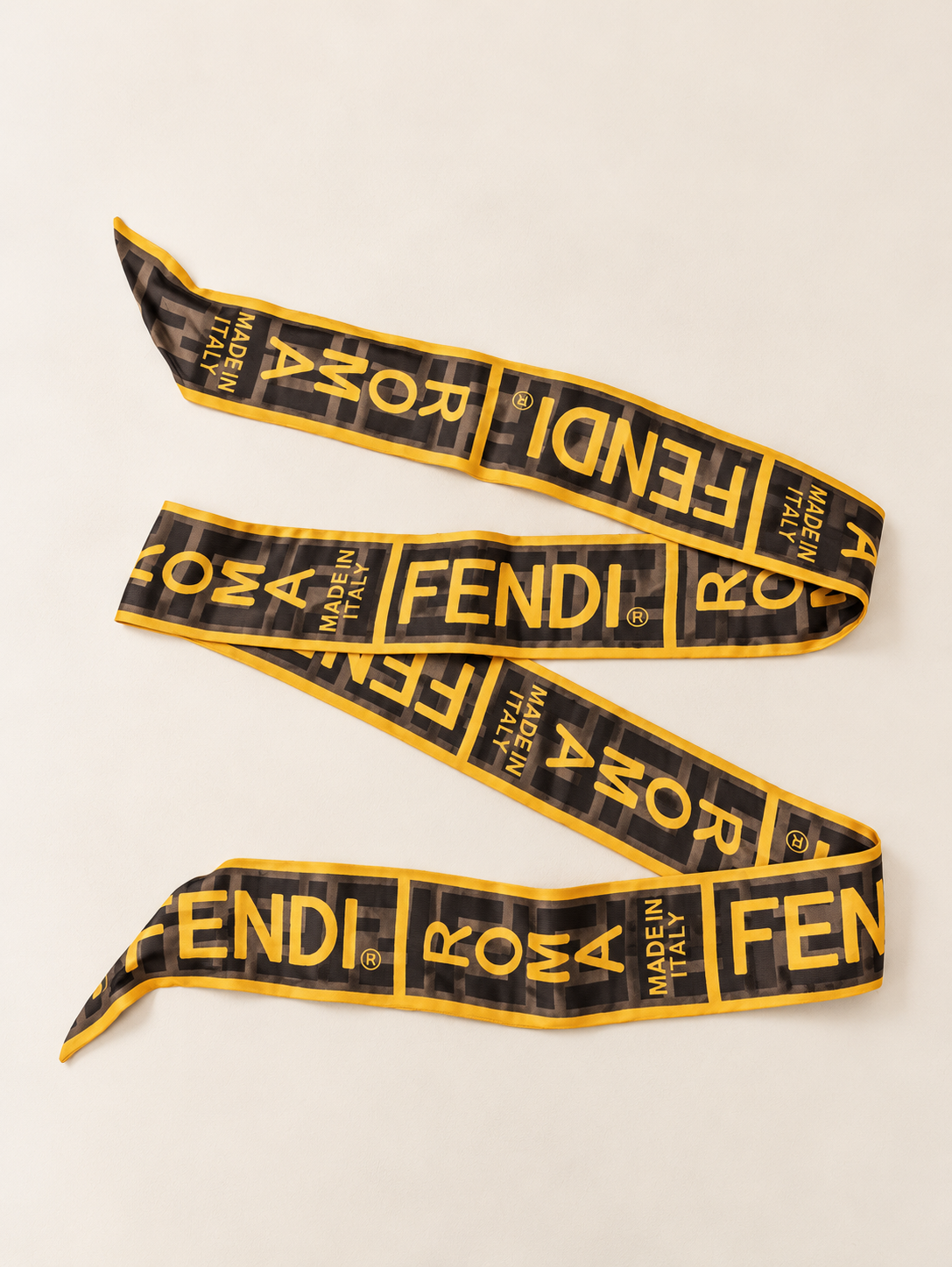 FENDI Twilly Zucca