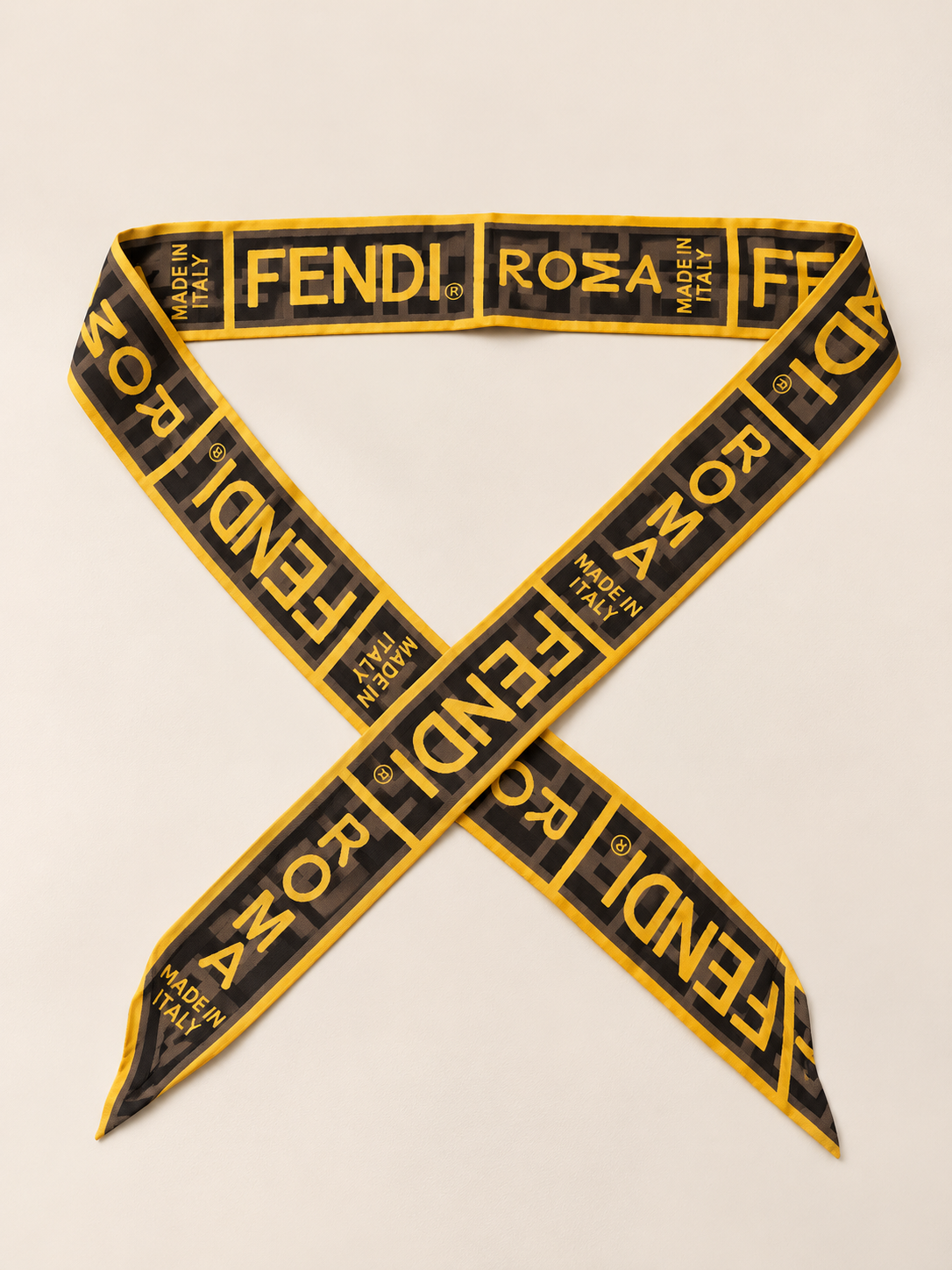 FENDI Twilly Zucca