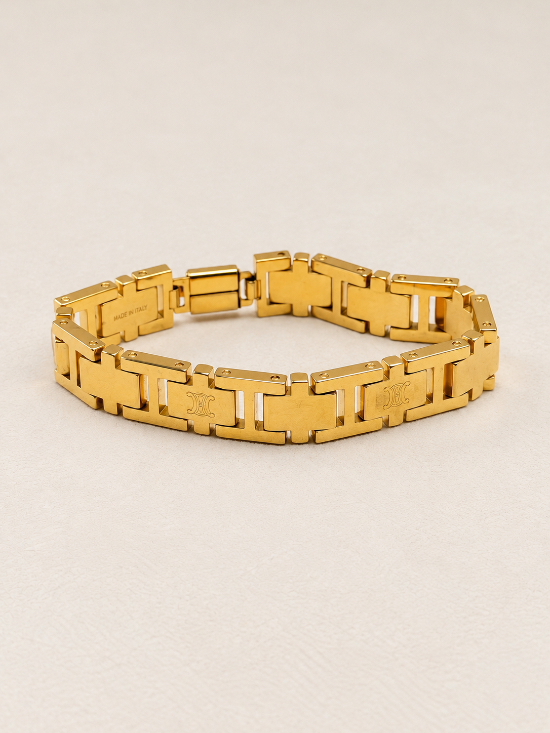 CÉLINE Bracelet Gourmette Triomphe