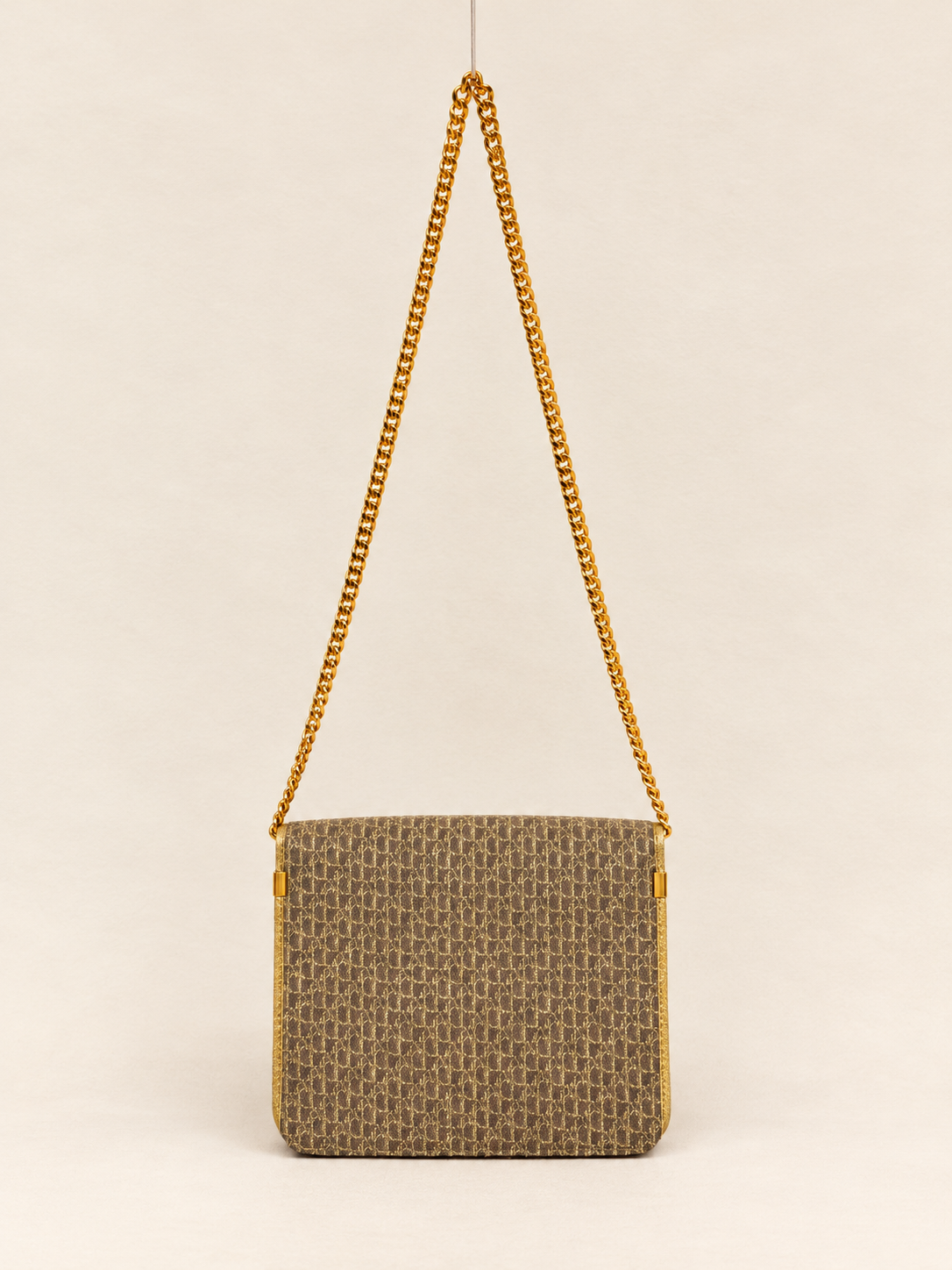 DIOR Sac Pochette Oblique en lamé