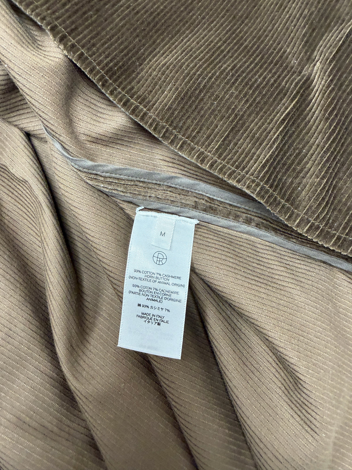 THE ROW Chemise Corduroy