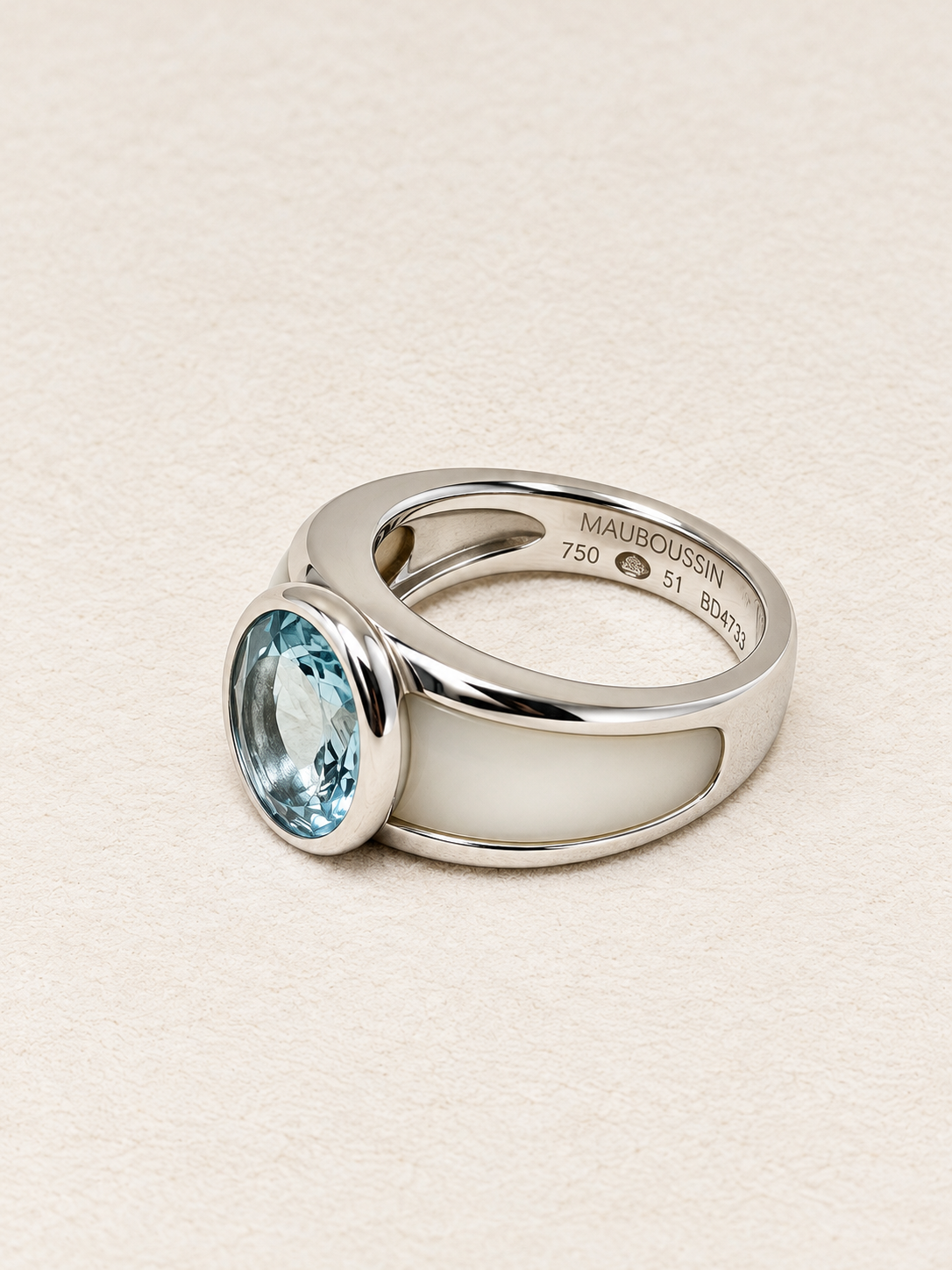 MAUBOUSIN Bague Nadia Aquamarine