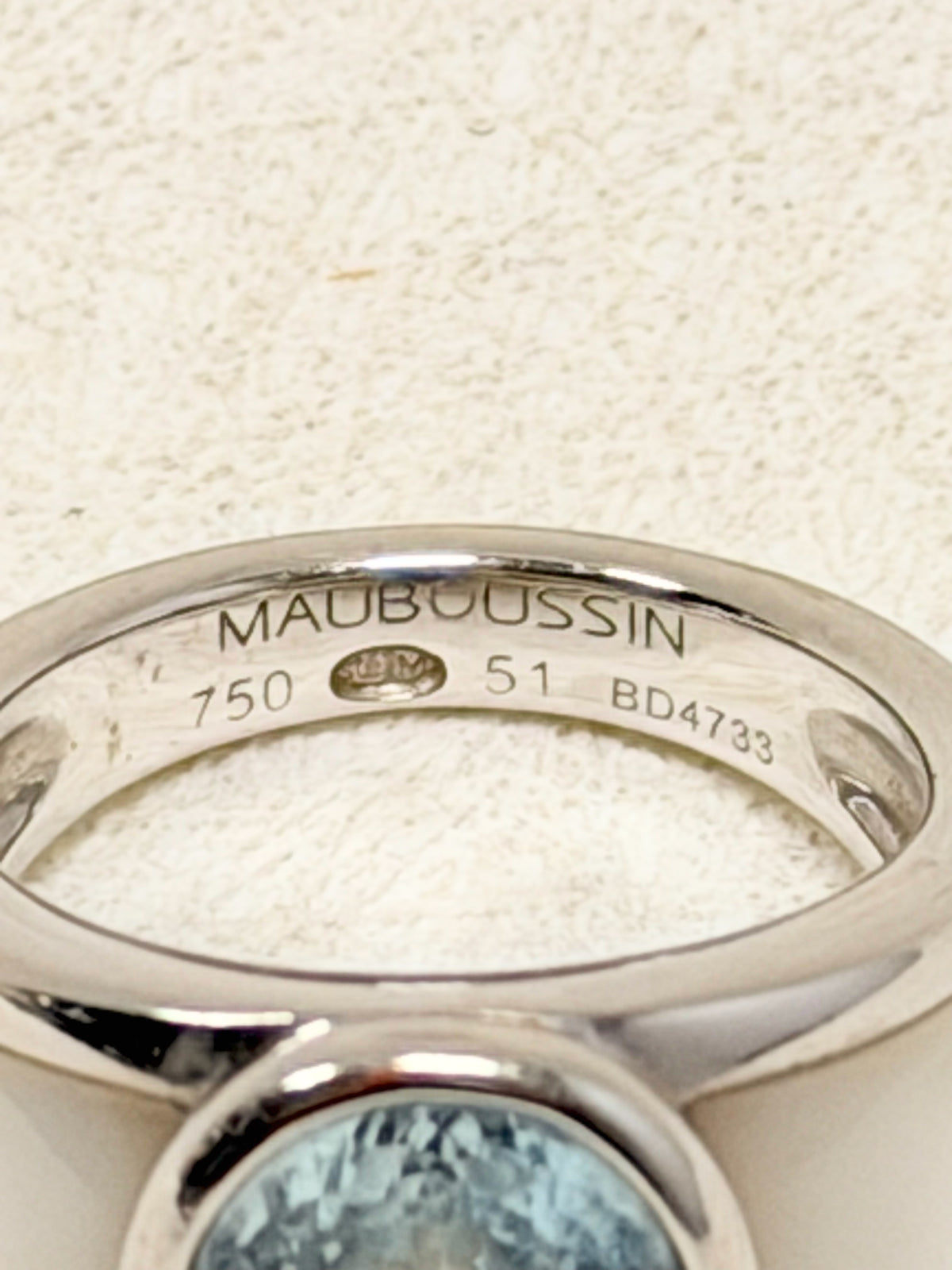 MAUBOUSIN Bague Nadia Aquamarine