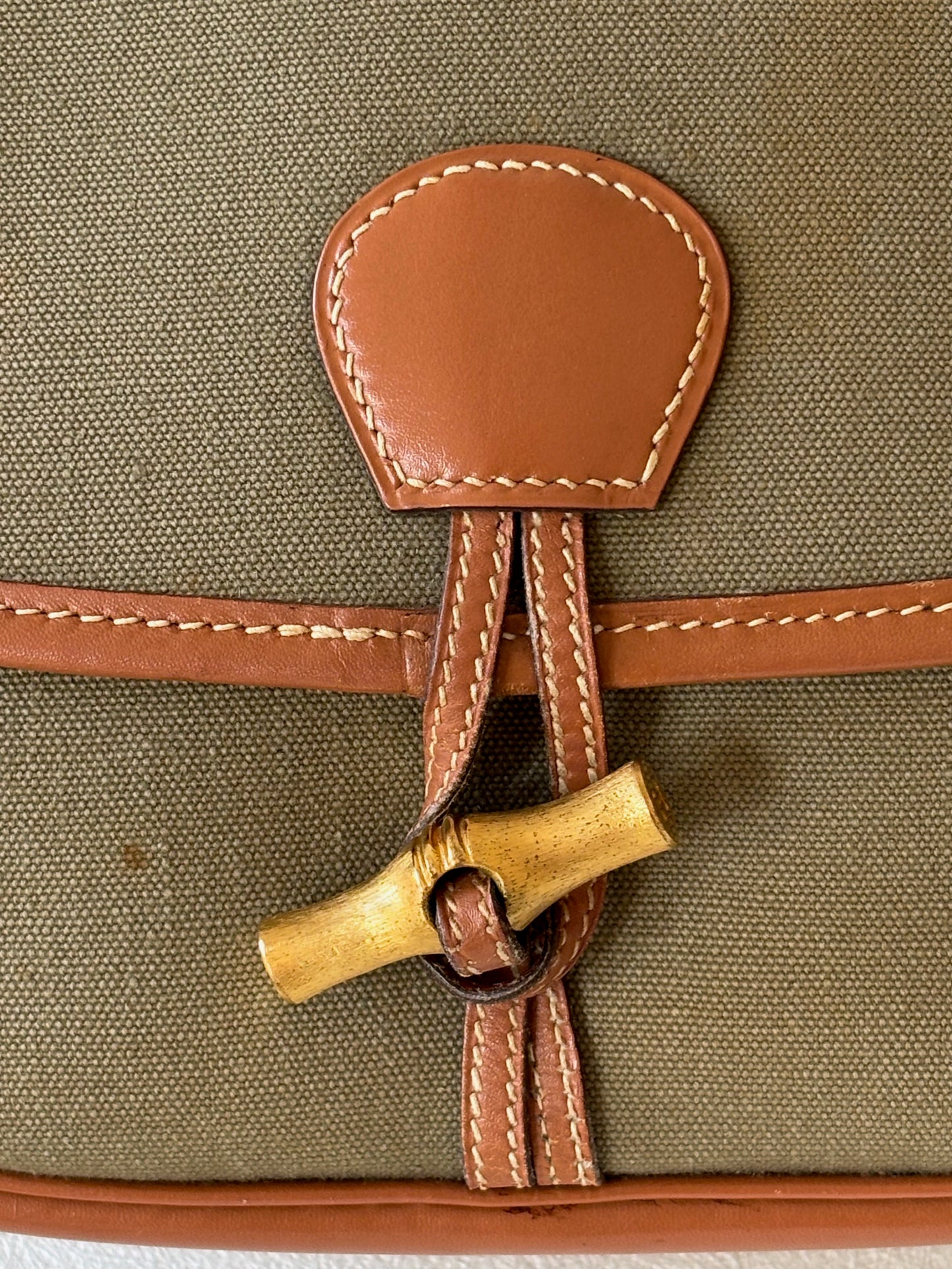 HERMÈS Sac Duffle Bambou