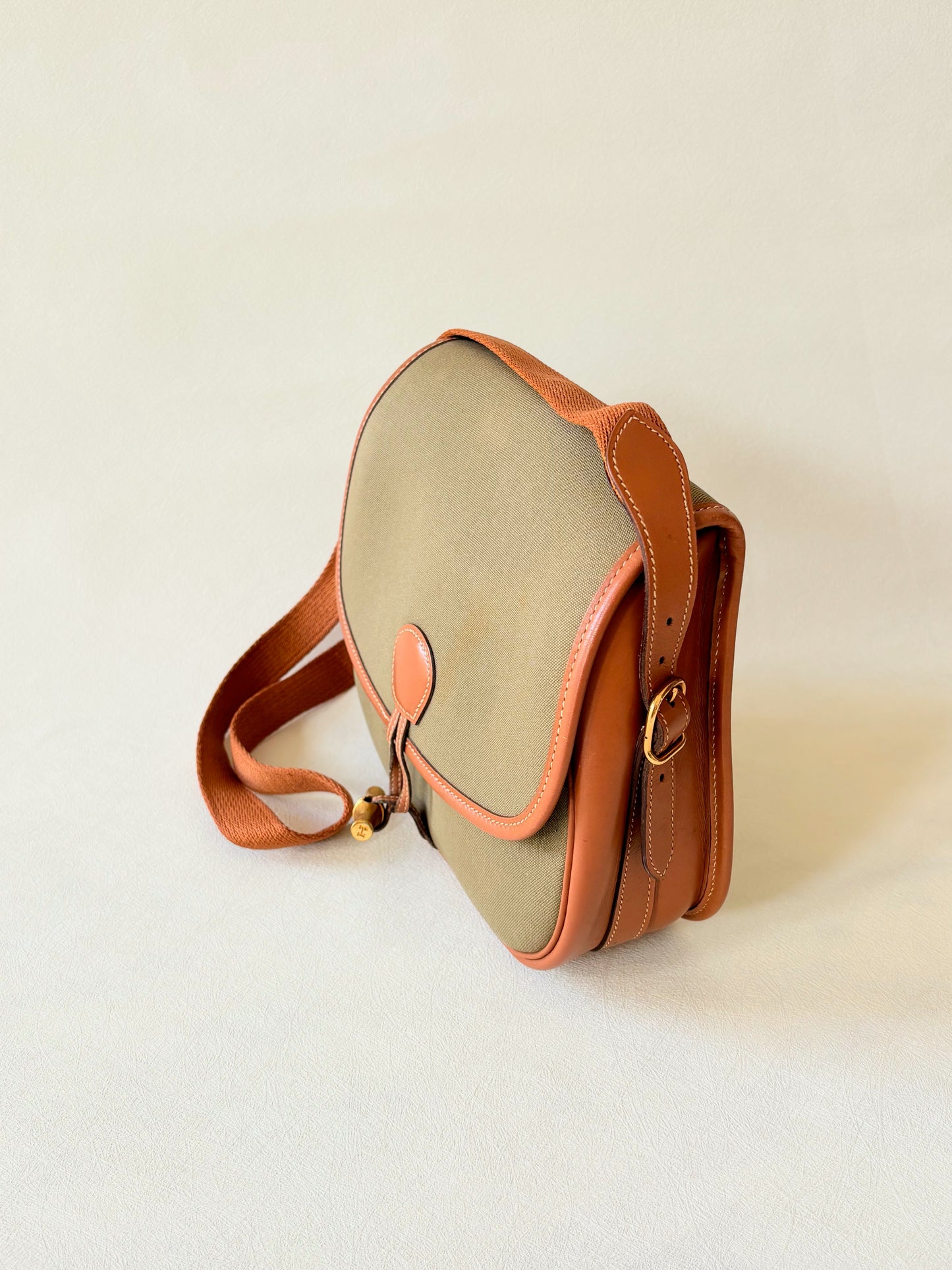 HERMÈS Sac Duffle Bambou