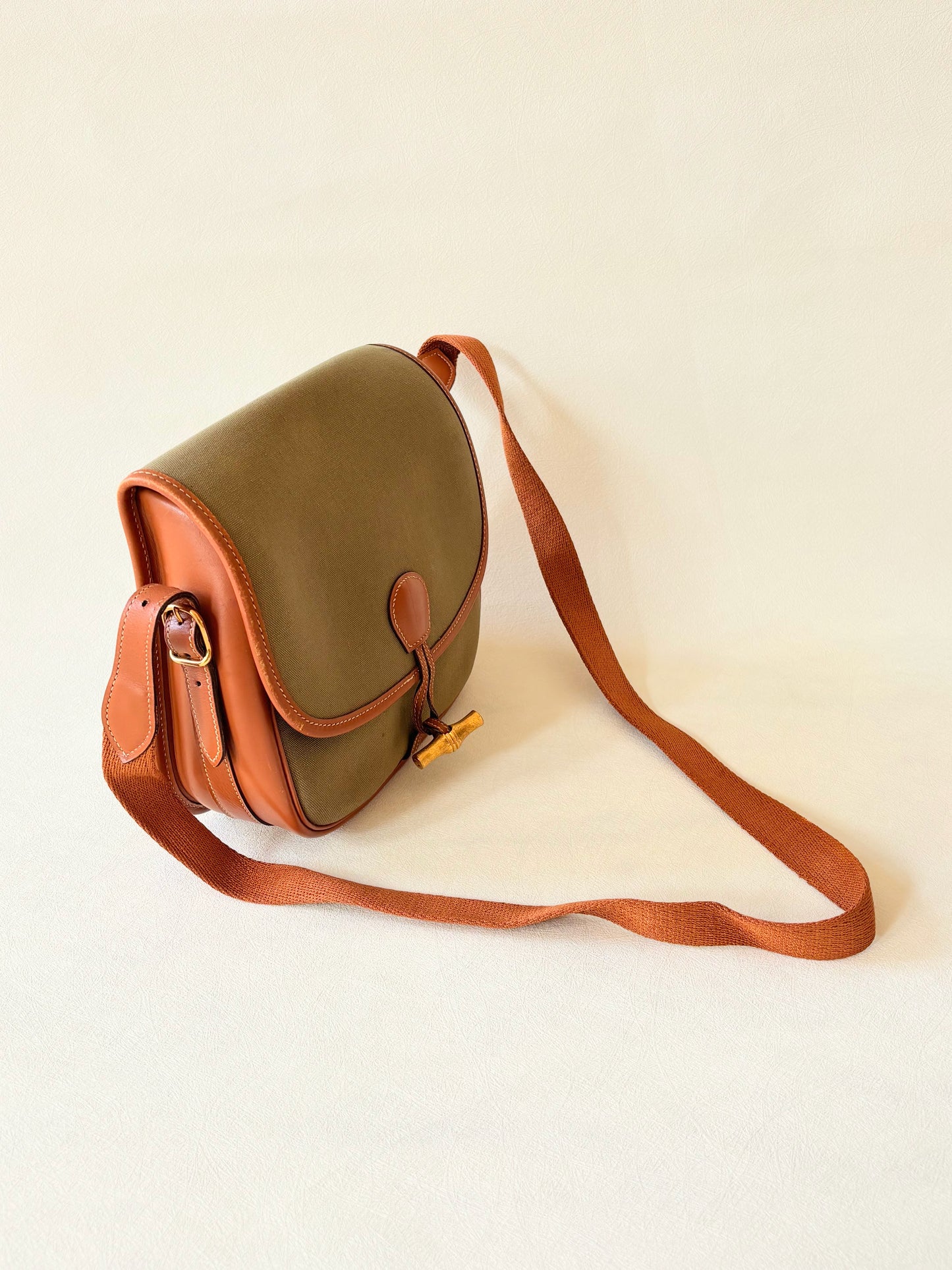 HERMÈS Sac Duffle Bambou