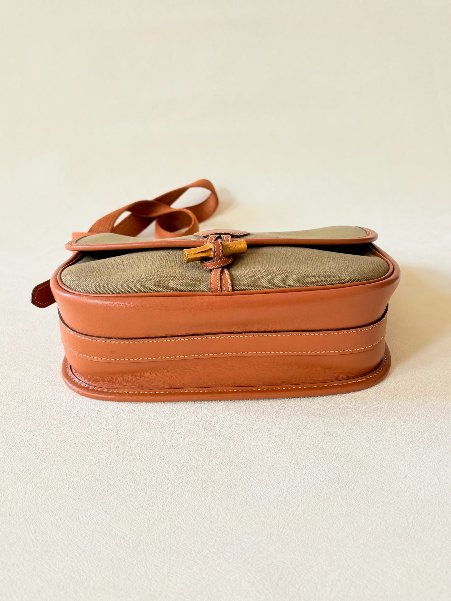 HERMÈS Sac Duffle Bambou
