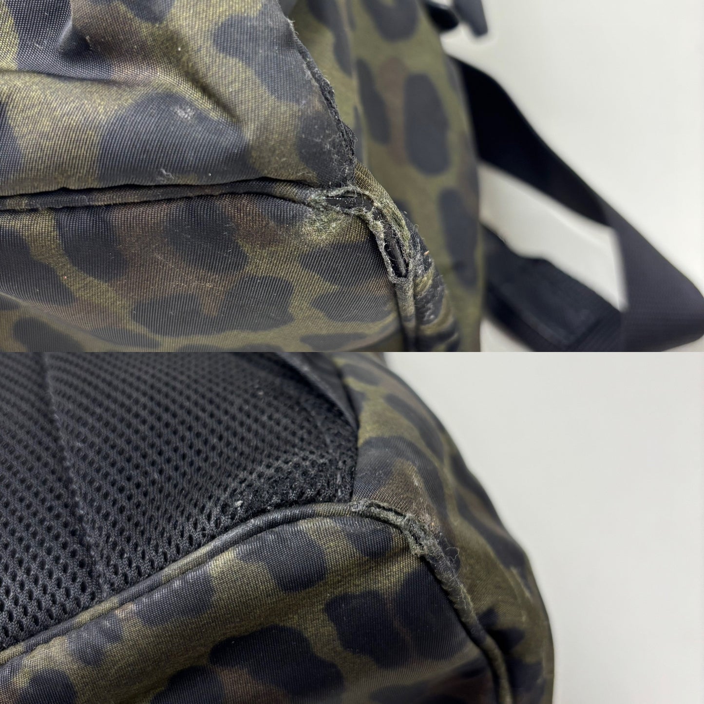 PRADA Sac à dos camouflage
