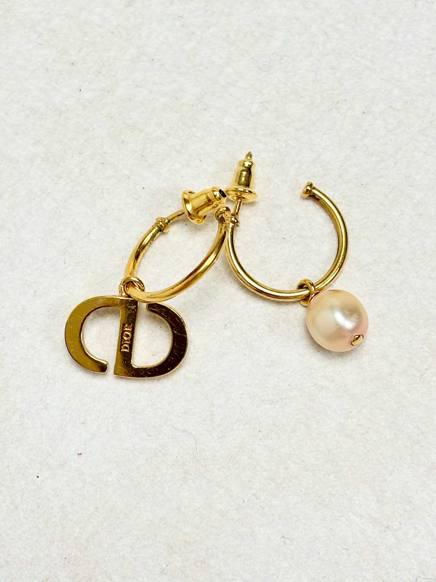 DIOR Boucles d'oreilles Petit CD