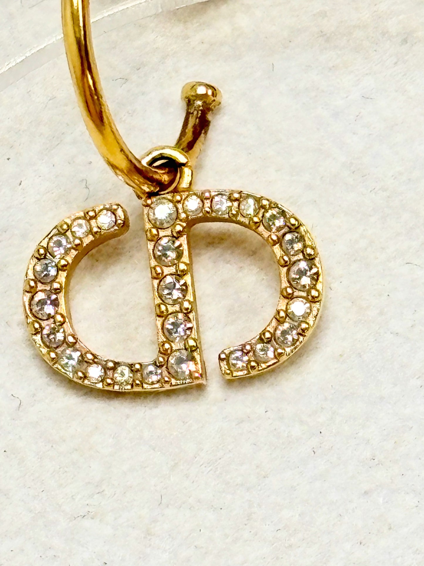DIOR Boucles d'oreilles Petit CD