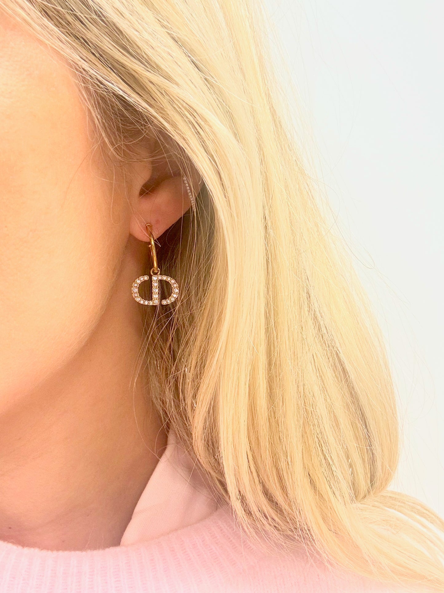 DIOR Boucles d'oreilles Petit CD