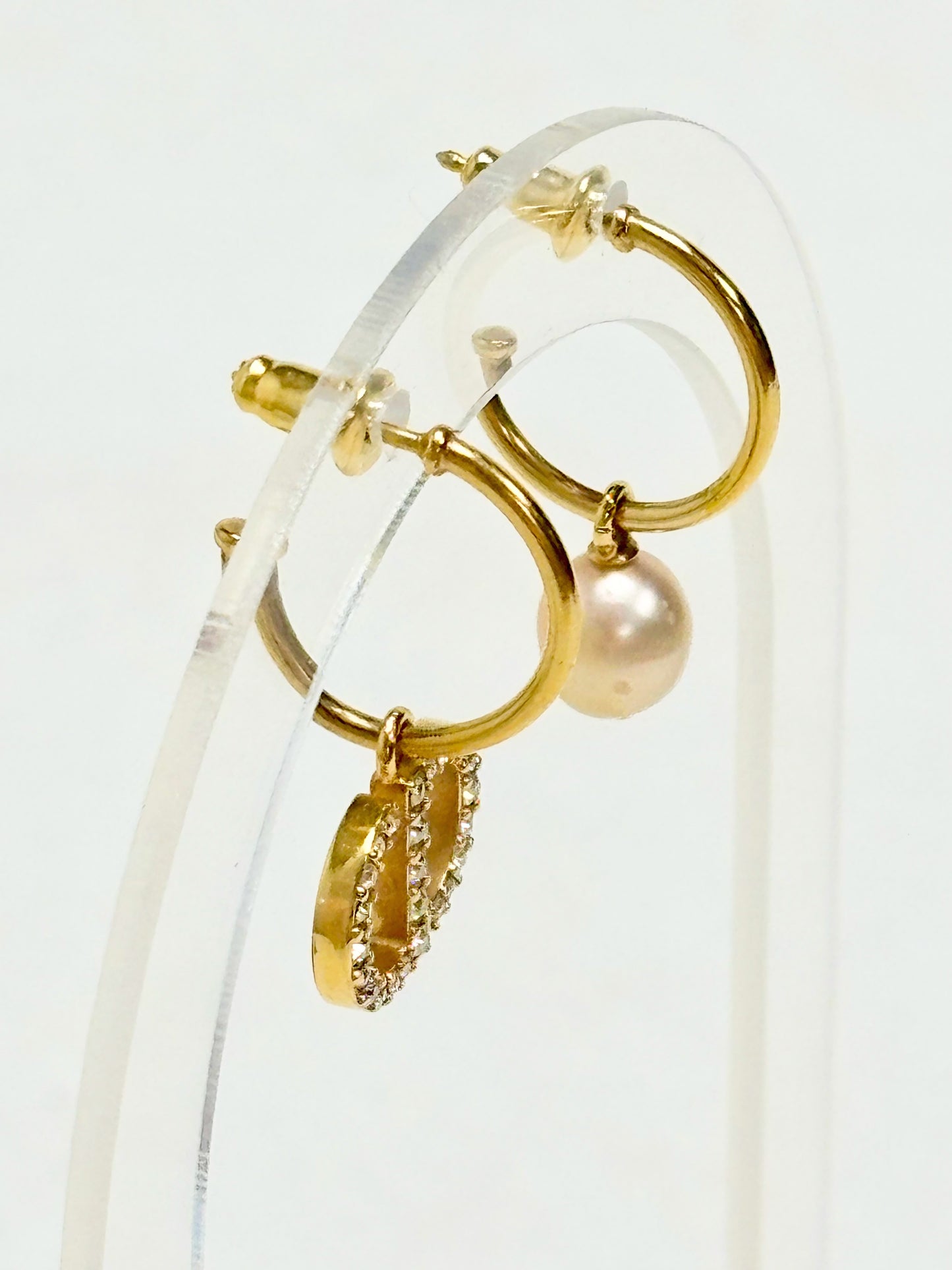 DIOR Boucles d'oreilles Petit CD