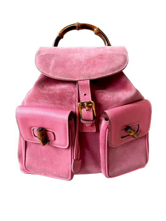 GUCCI sac à dos Bambou