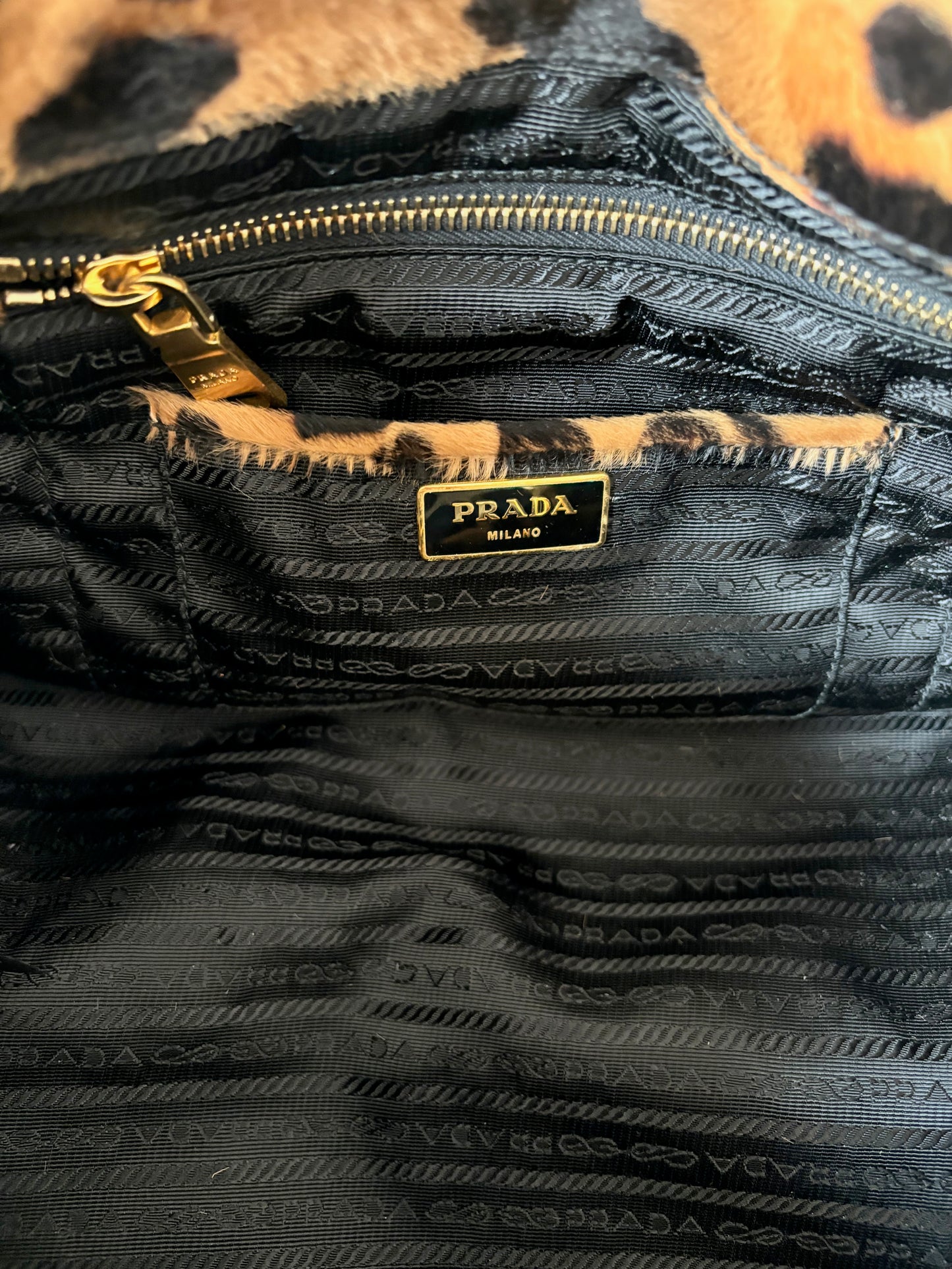 PRADA Sac cabas Canapa