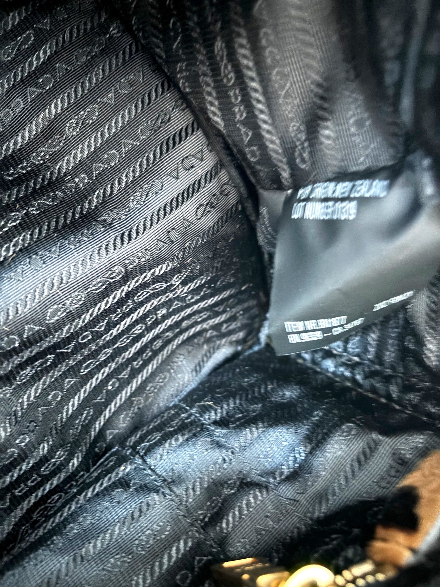 PRADA Sac cabas Canapa