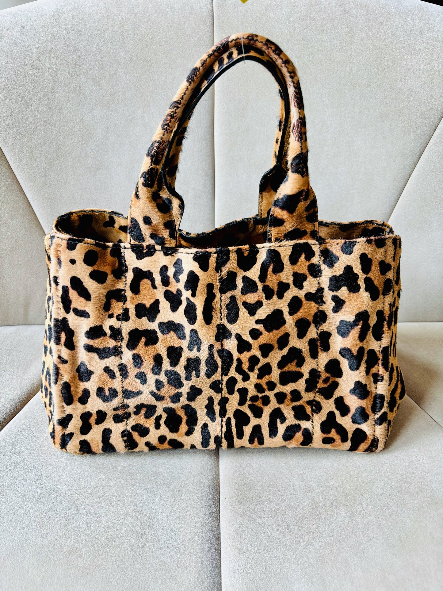 PRADA Sac cabas Canapa