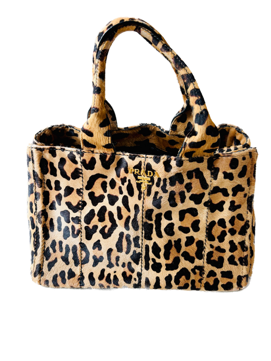 PRADA Sac cabas Canapa