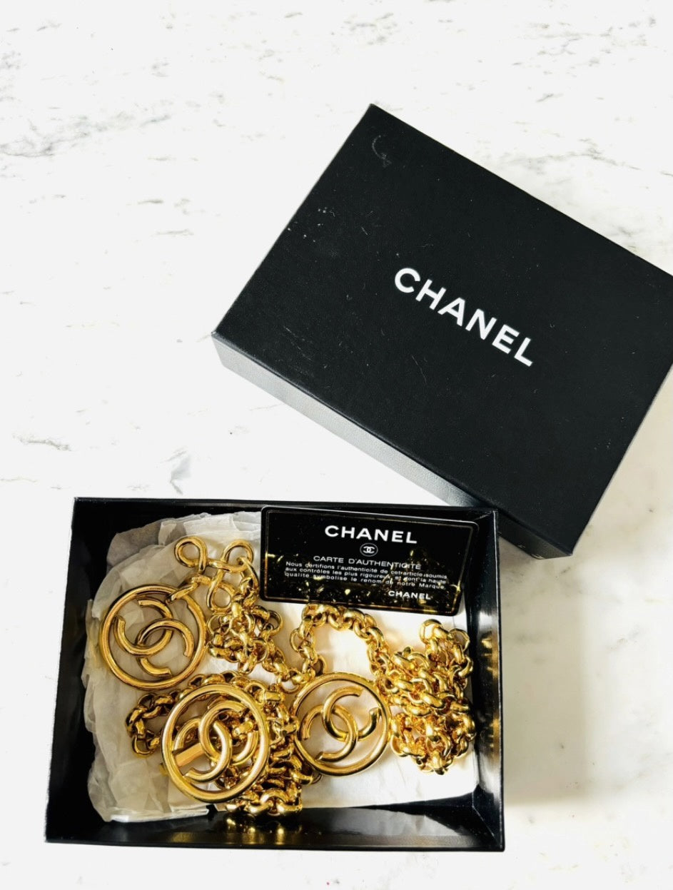 CHANEL Boucles d'oreilles 1996