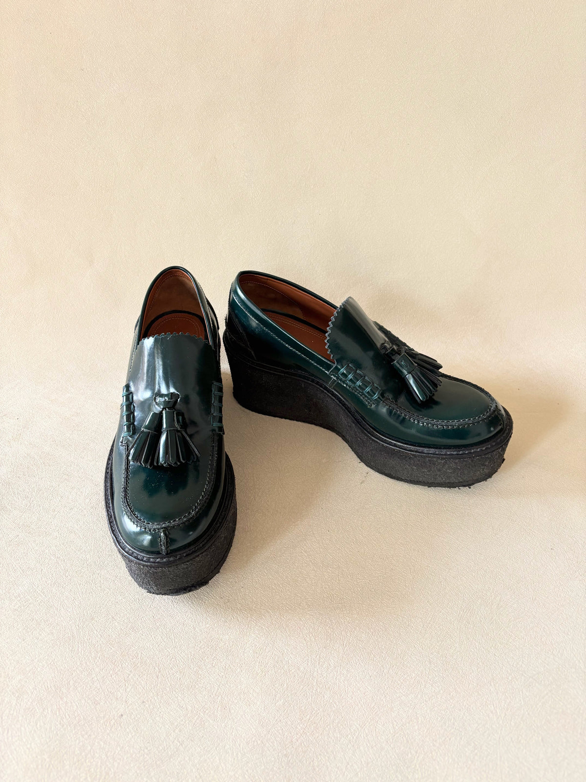 CÉLINE Mocassins en cuir
