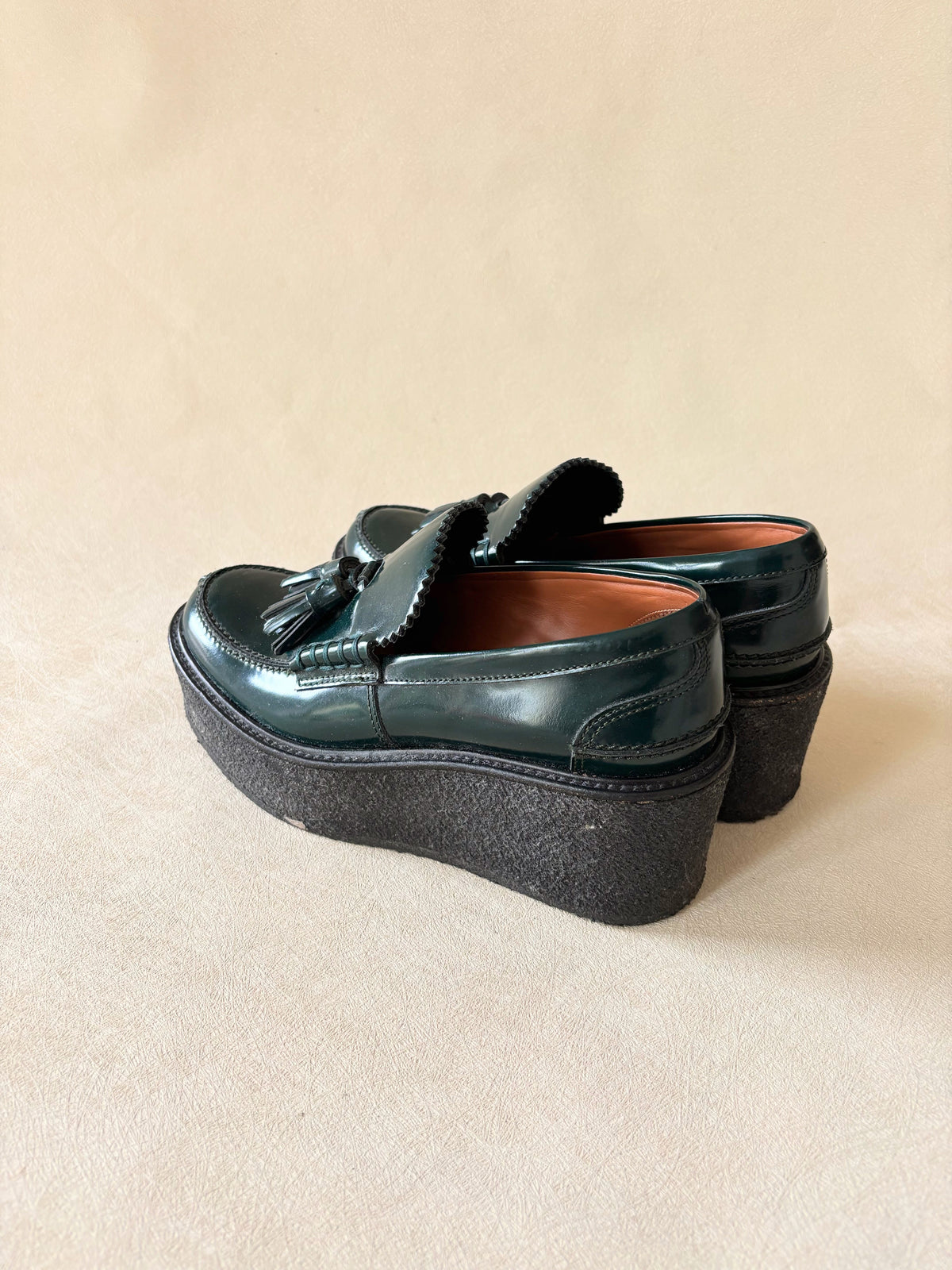 CÉLINE Mocassins en cuir