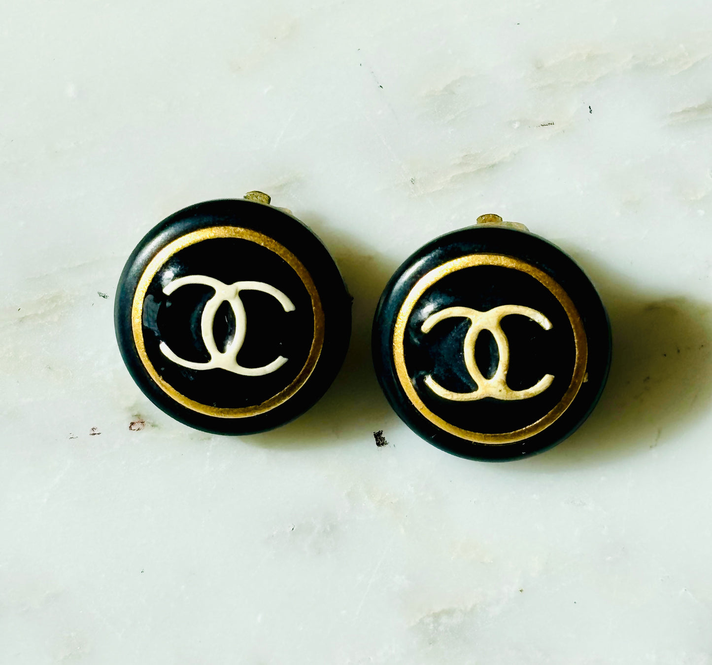 CHANEL Boucles d'oreilles 1995