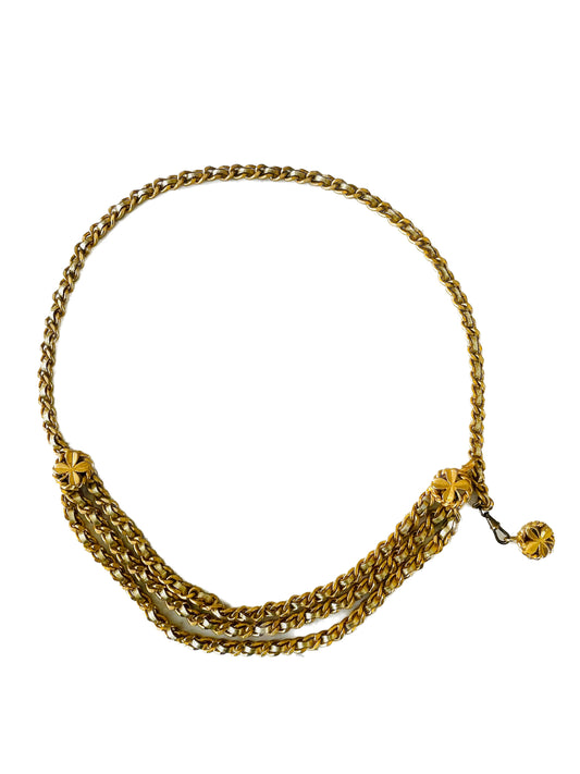 CHANEL Ceinture triple
